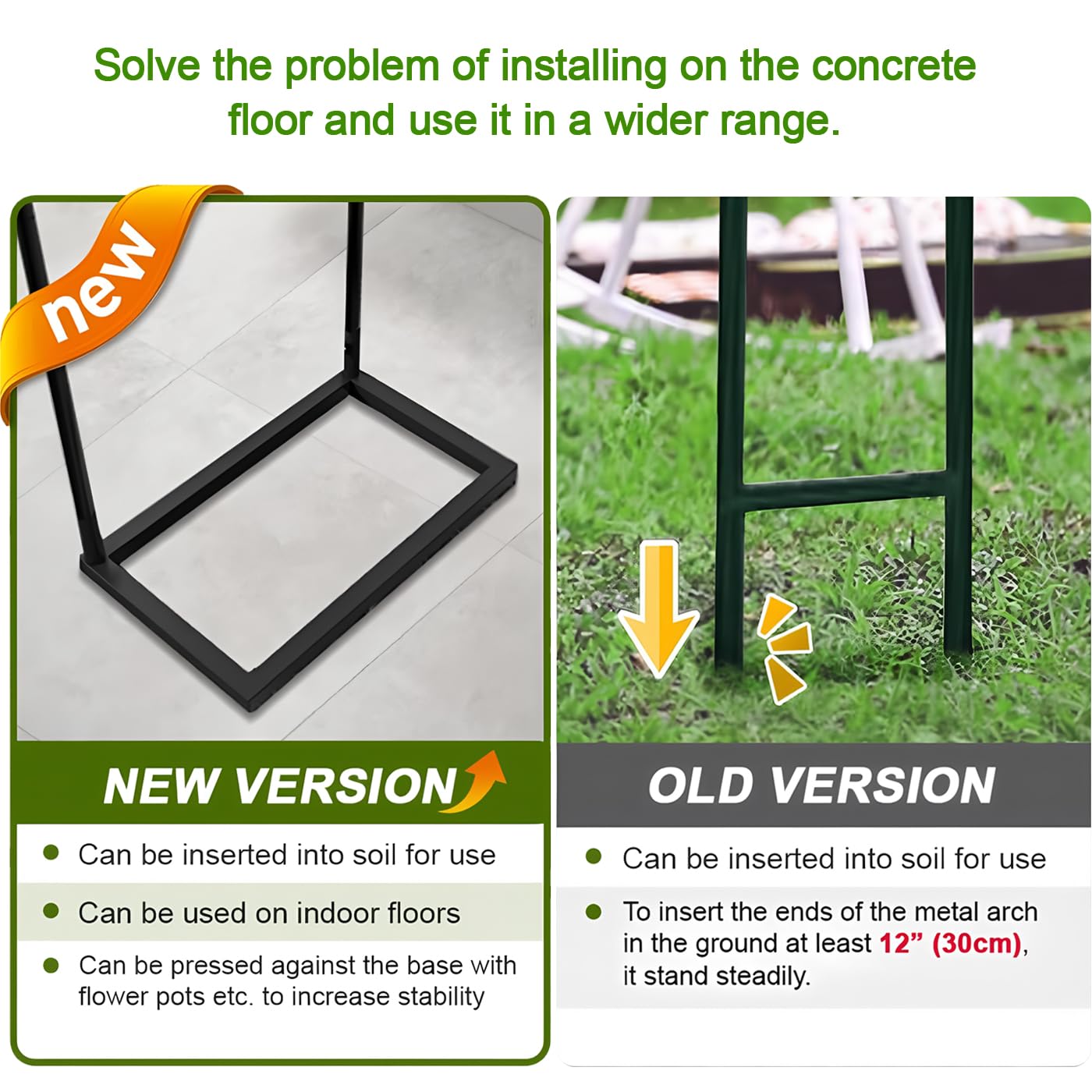 LeJoy Garden weld and epoxy-coated tubing close-up for durable weather resistance