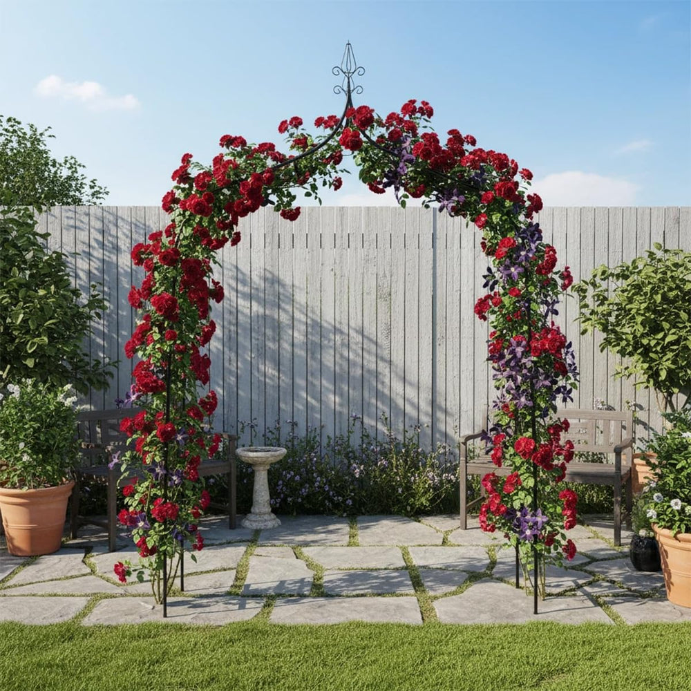 LeJoy Garden double spire close-up highlighting decorative Gothic detail