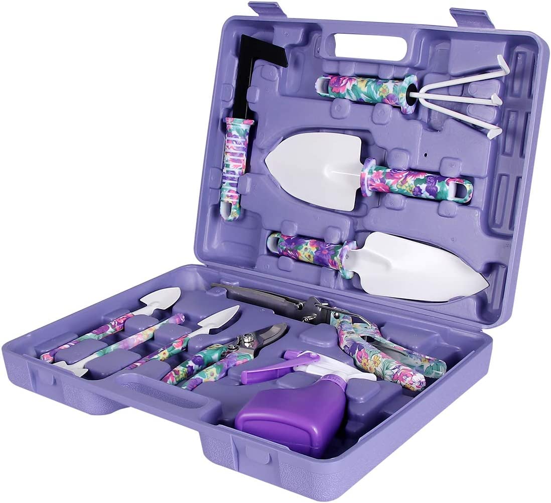 LEKEONE front view of floral toolset shows complete kit and portability benefits