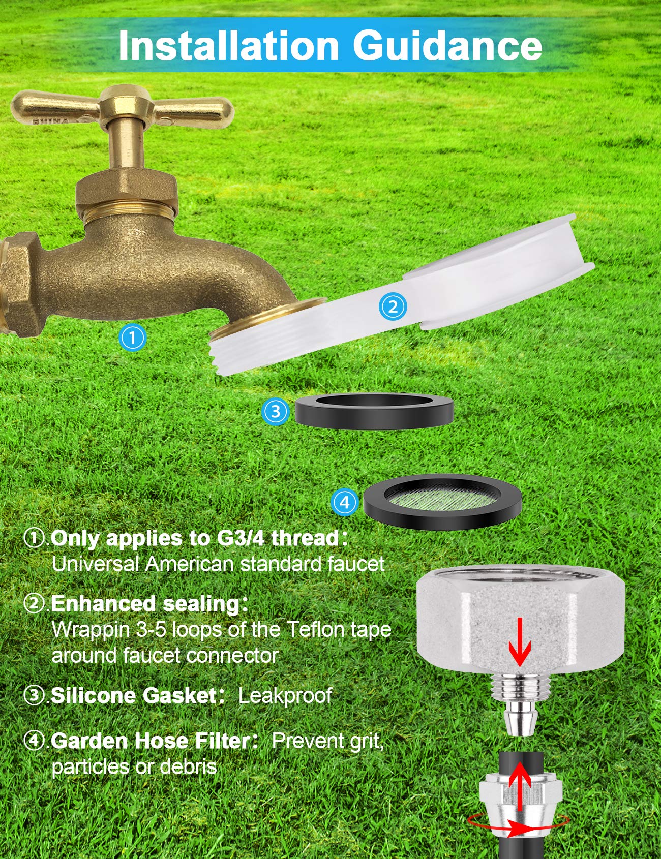 Lekit misting system in use over patio demonstrating cooling coverage and comfort