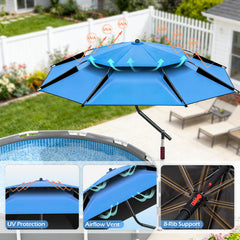 LEMEWEL canopy fabric close-up showing UV-resistant texture for sun protection