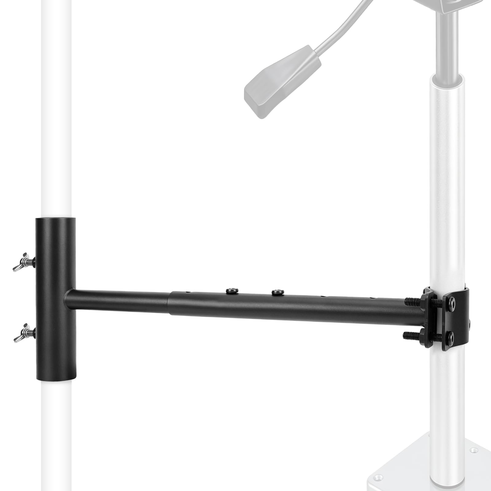 LEMEWEL front view mounted on seat showing secure clamp and easy installation benefit