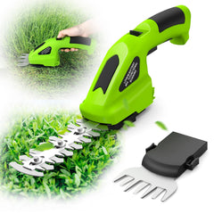 Lemolifys front view of cordless weed wacker showing compact design and portability