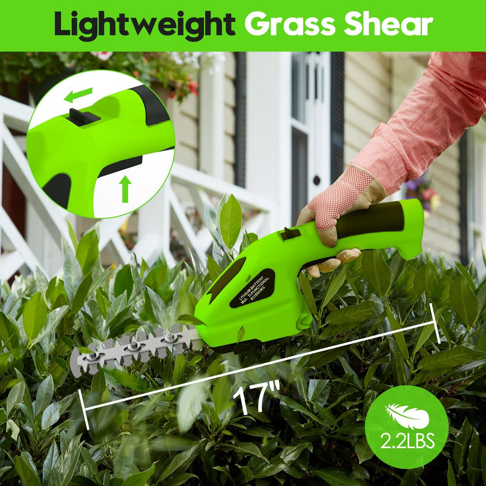 Lemolifys in use edging a lawn border for precise clean edges and neat appearance