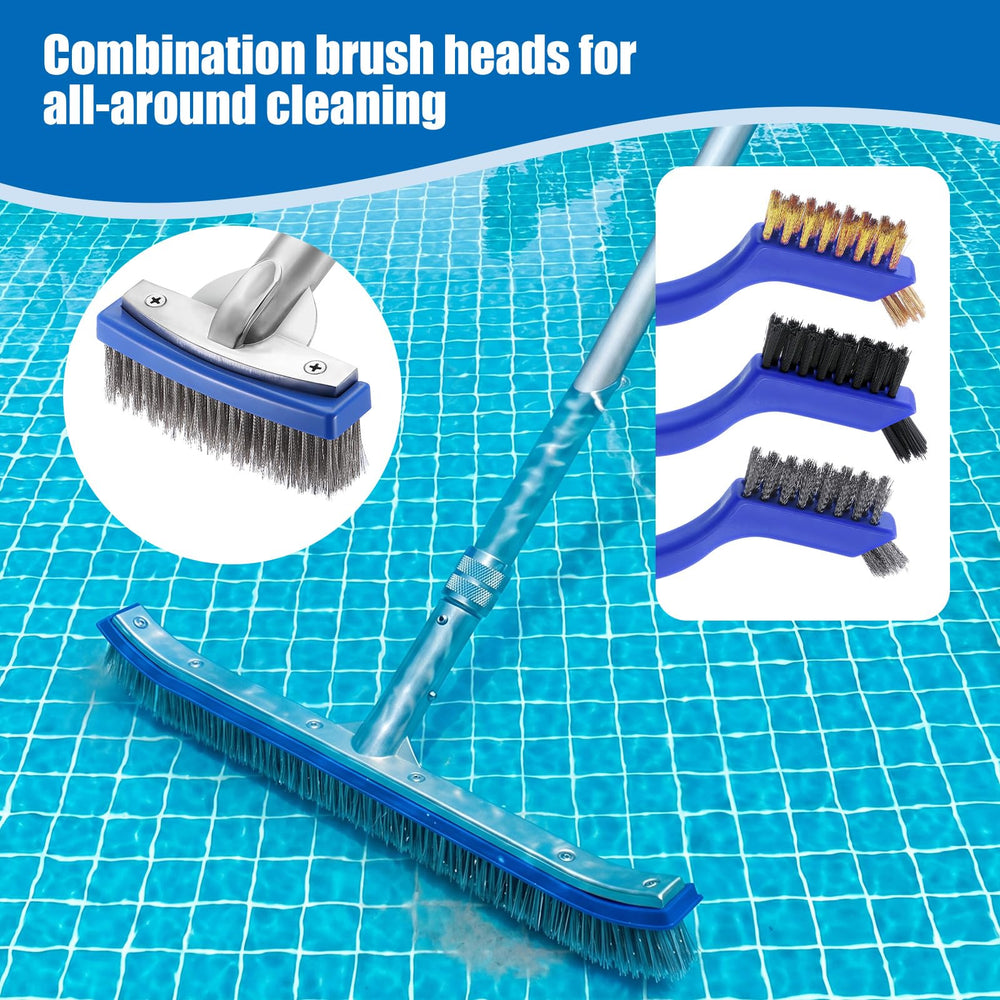 LemonRoad dual-head brush showing soft and stiff bristles to protect or deep-clean surfaces