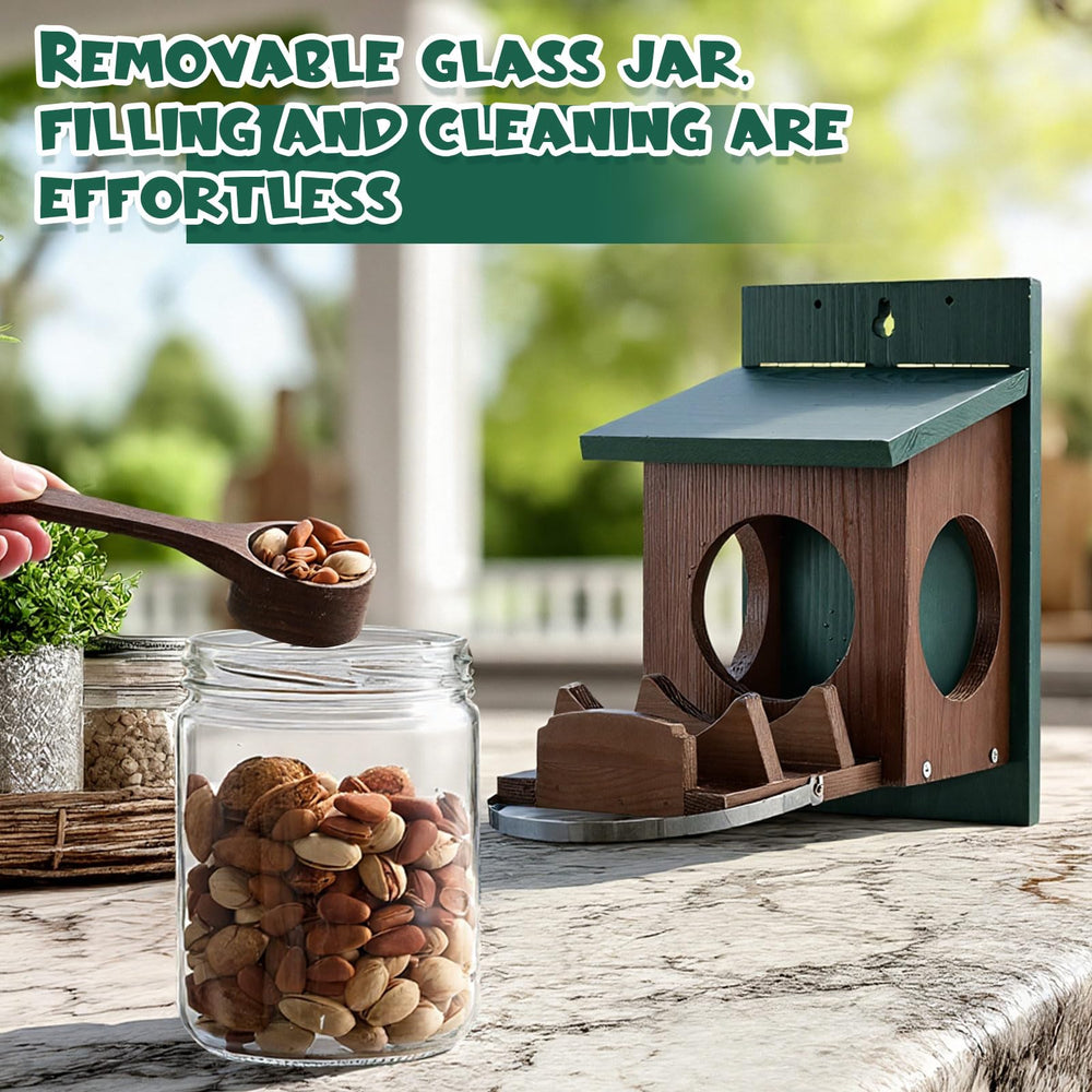LemonRoad feeder in a garden setting adding charm and wildlife attraction
