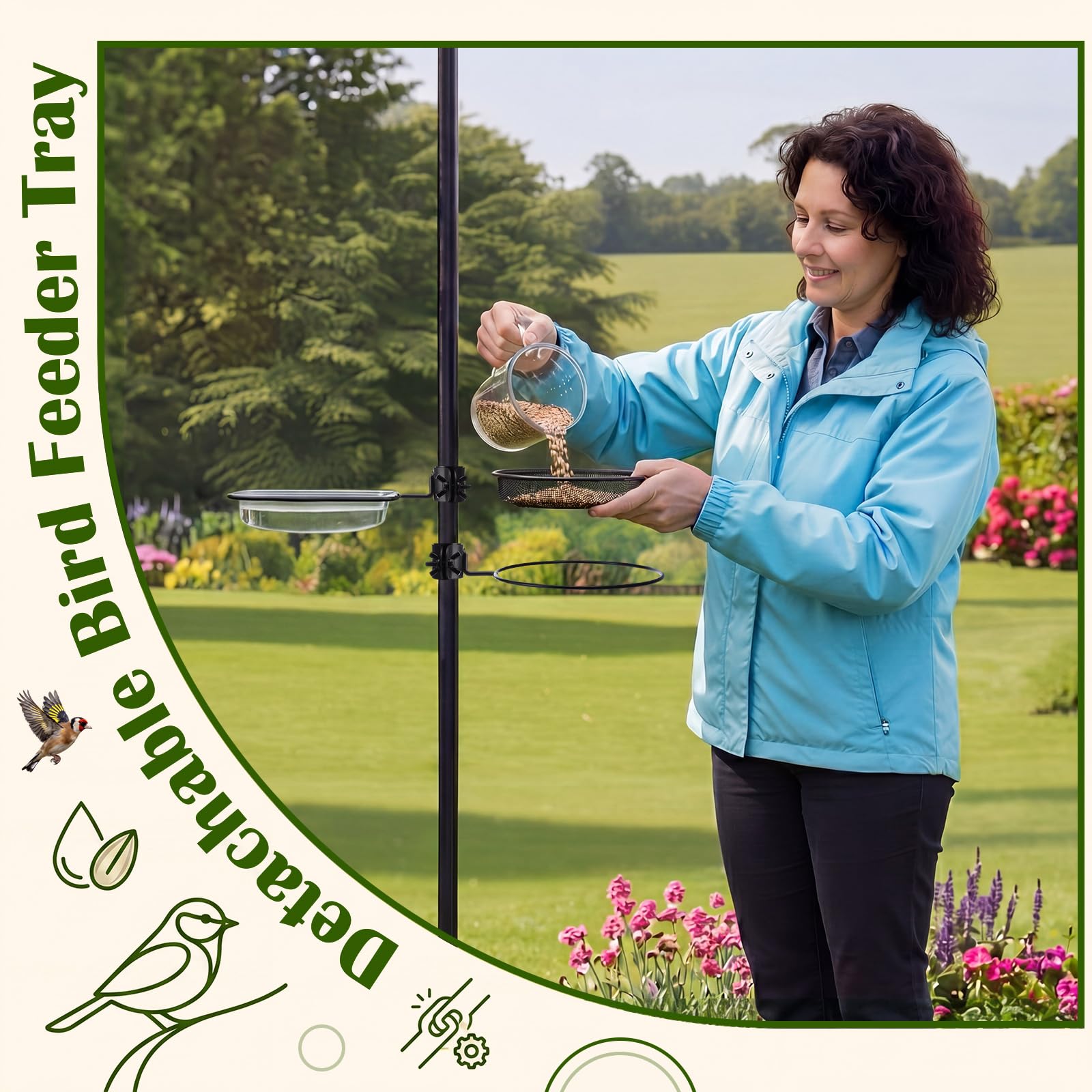 LemonRoad tray beside ruler showing 6.89-inch diameter for fit clarity