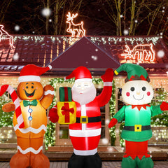 Lemosae elf lit at night on lawn offering warm energy-efficient glow