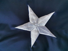 Lenex detailed view of sewn stripes highlighting reinforced double stitching