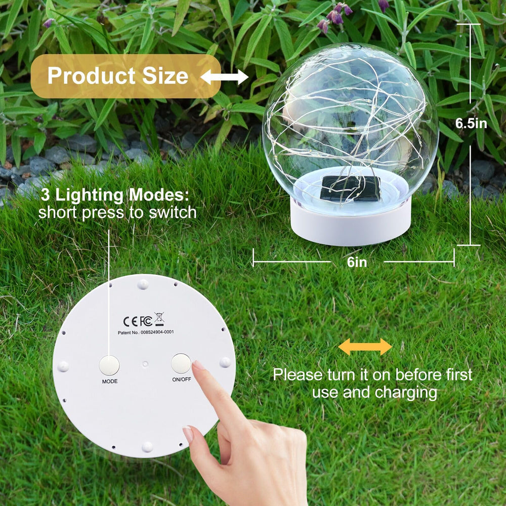 LENONE solar panel and switch detail for easy charging