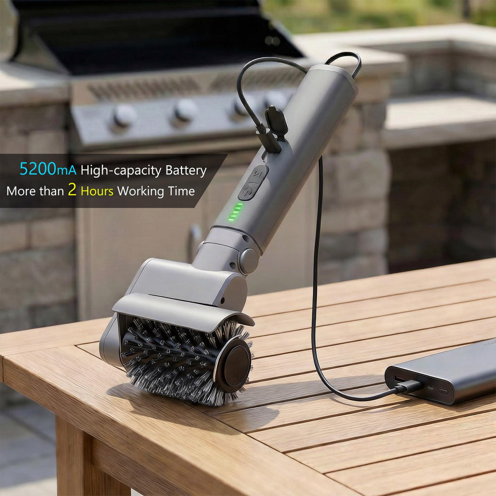 lenzhan detachable brush heads in dishwasher emphasizing easy sanitary maintenance benefit