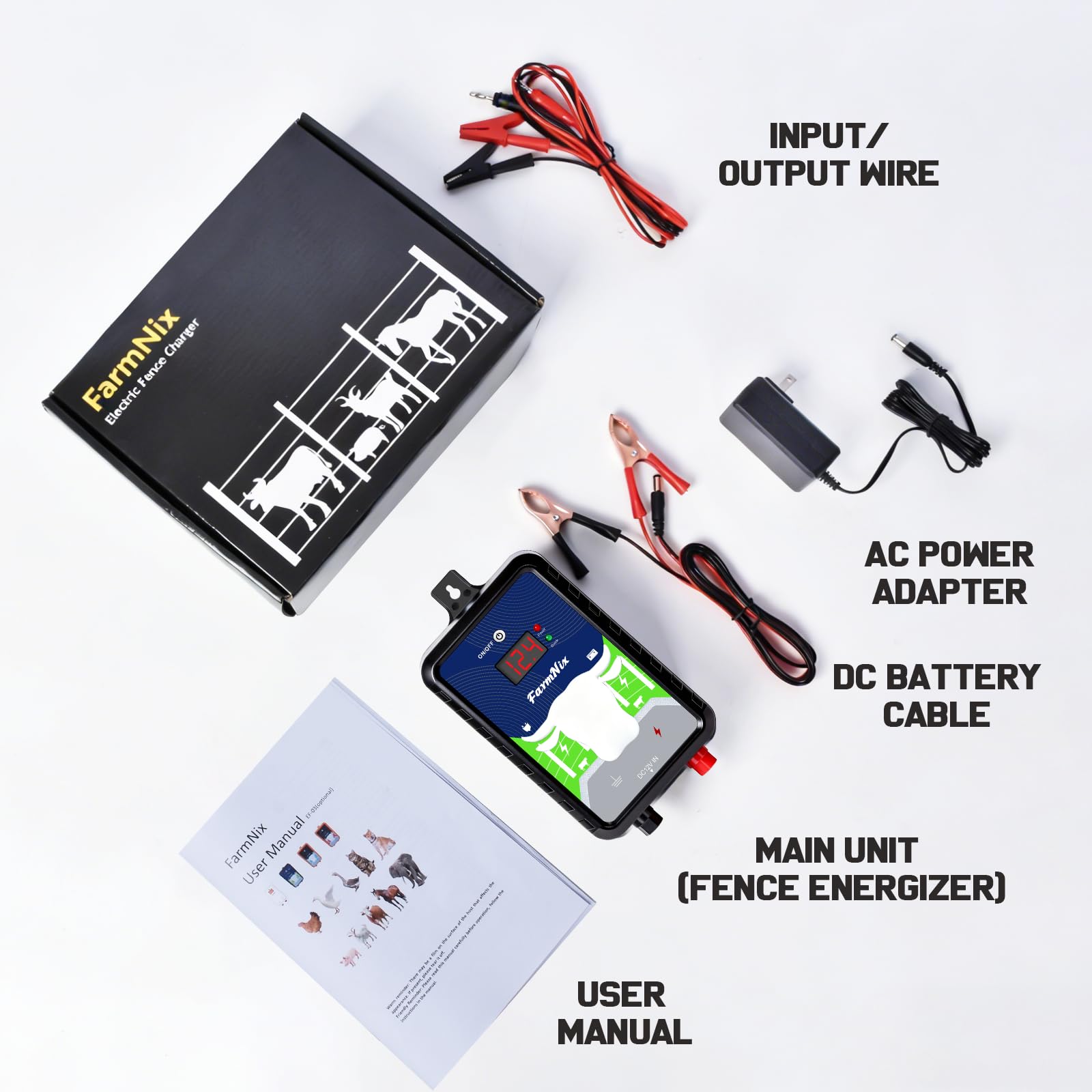 LEOMAUNYX close-up voltage display active for real-time output monitoring