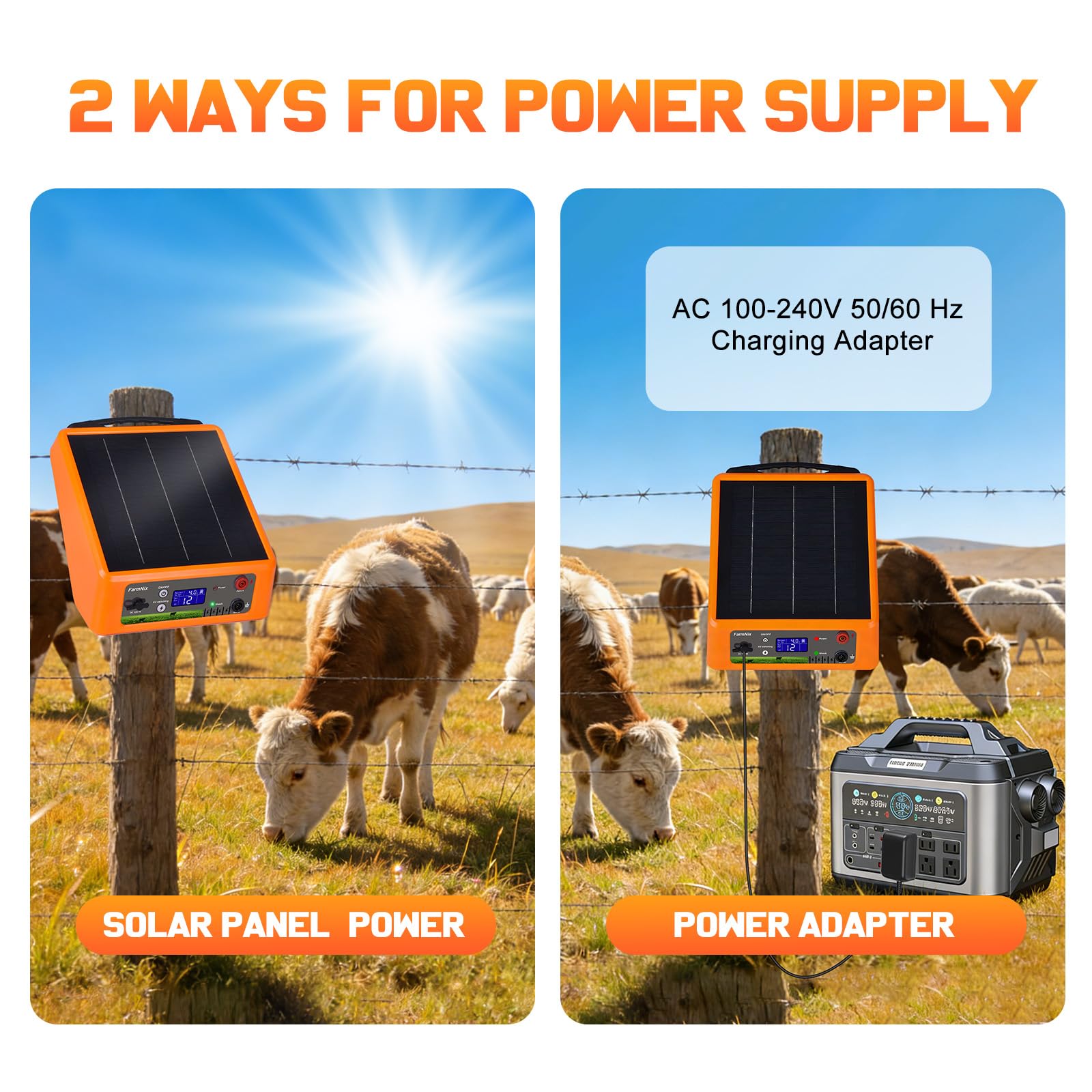 LEOMAUNYX compact energizer held to show lightweight portability benefit