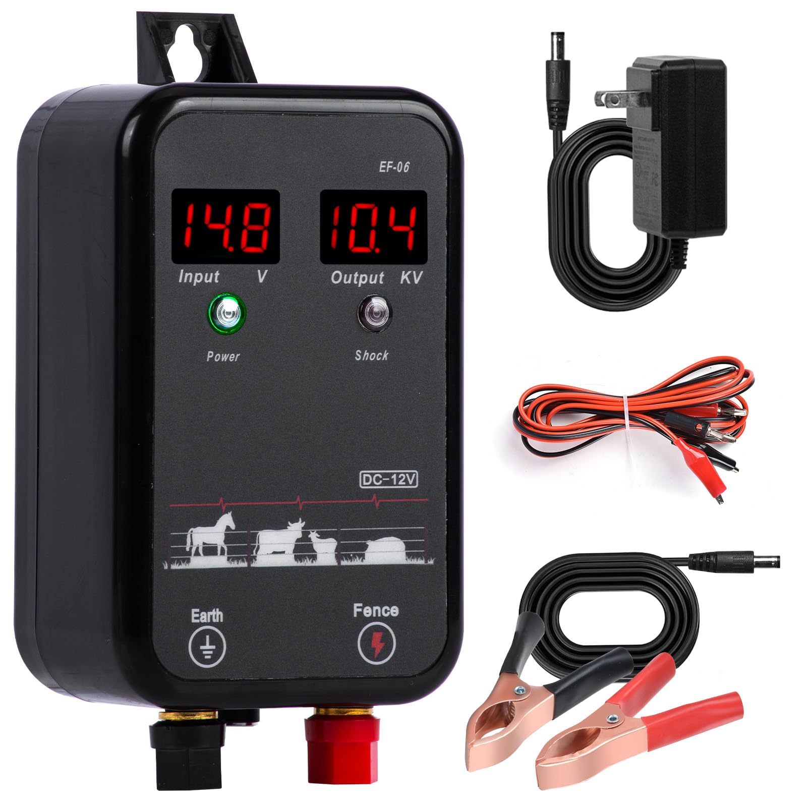 LEOMAUNYX front panel showing terminals and clear labeling for fast setup