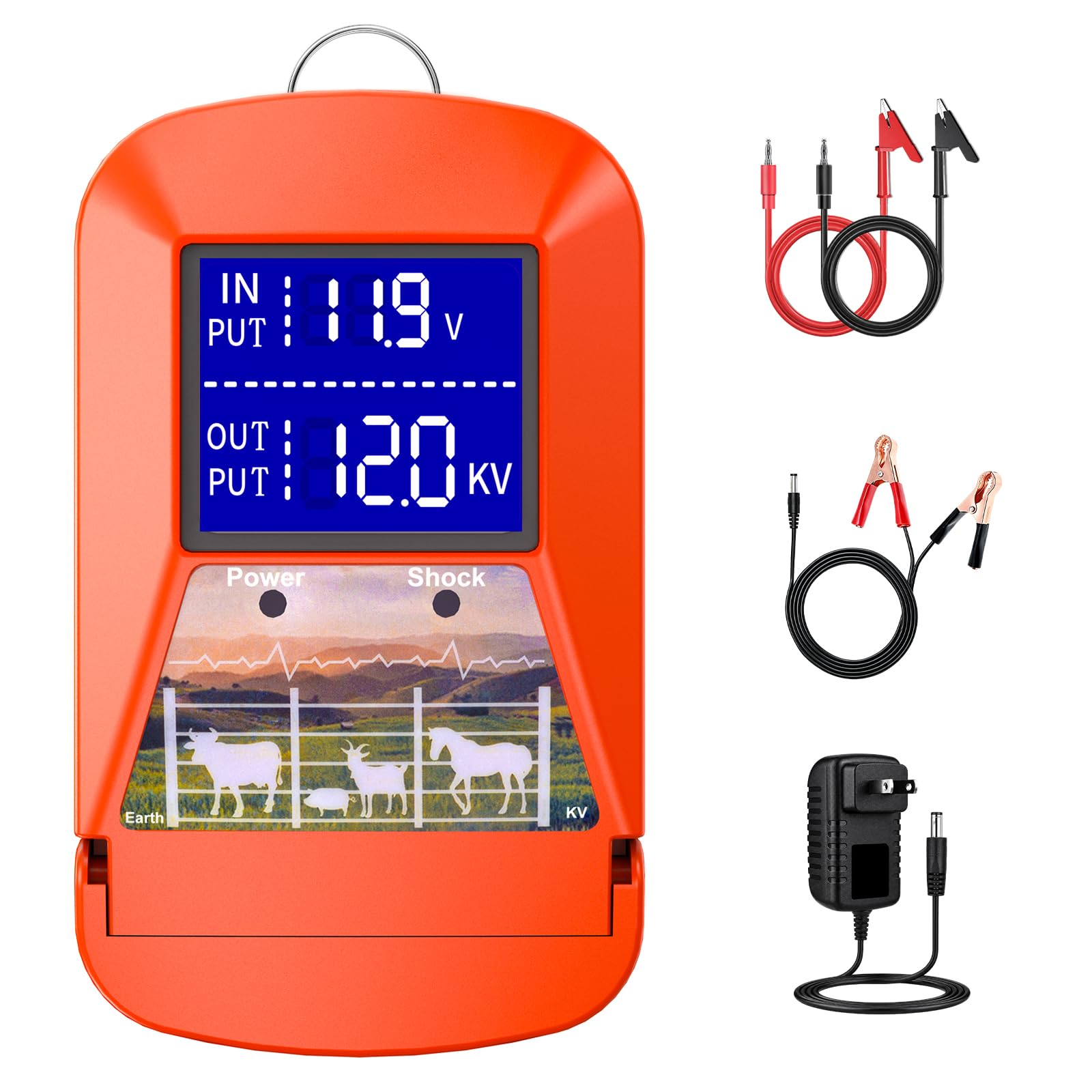 LEOMAUNYX front panel with LED display showing status and ease of use