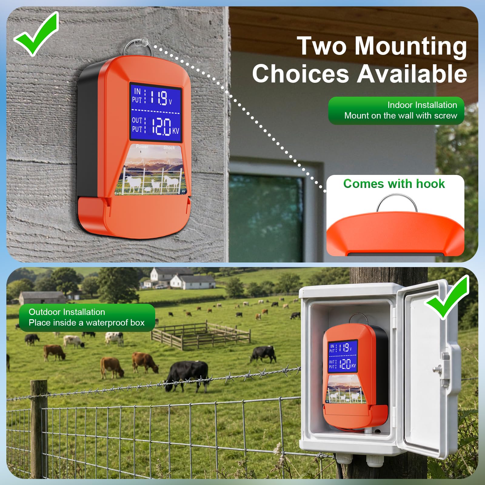 LEOMAUNYX waterproof casing detail protecting unit in wet weather