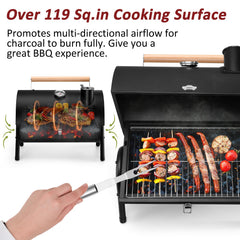 Leonyo full accessory layout showing included tools for ready-to-grill convenience