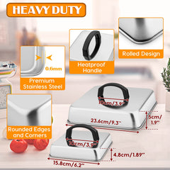 Leonyo close-up of riveted heat-resistant plastic handle for safe secure grip