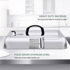 Leonyo handle detail highlighting heat-resistant grip for safe use
