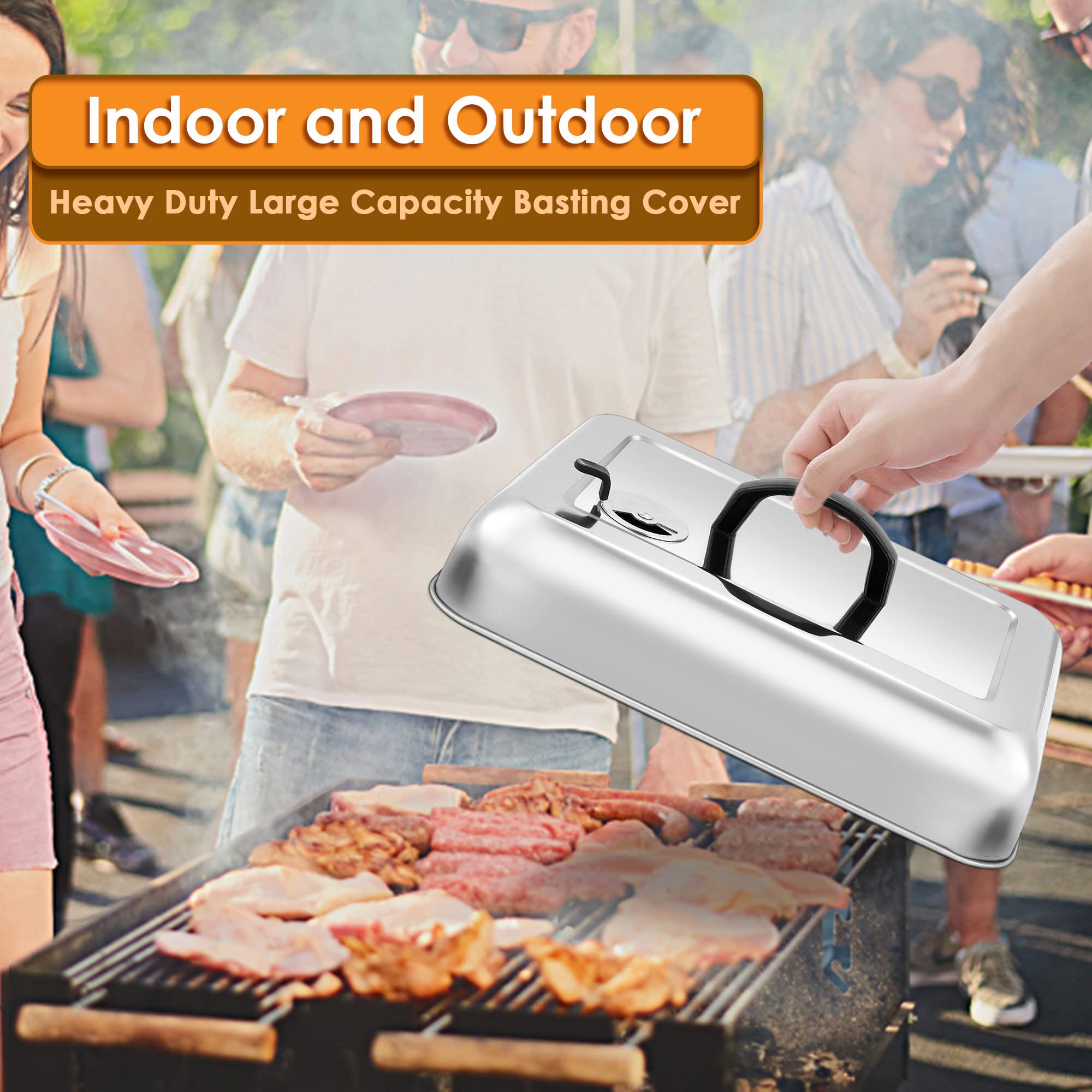 Leonyo dome in backyard BBQ scene illustrating versatile outdoor use