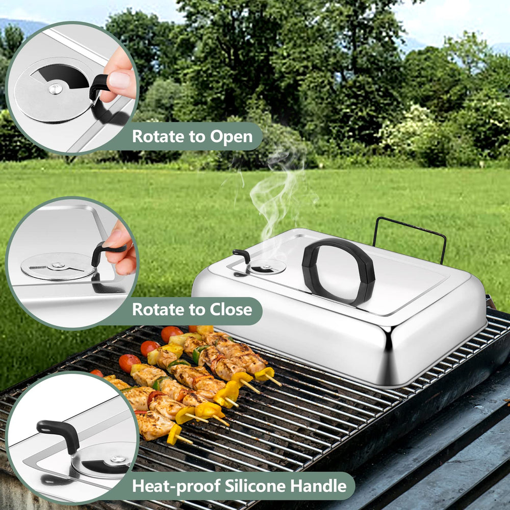 Leonyo adjustable vent close-up showing steam control benefit