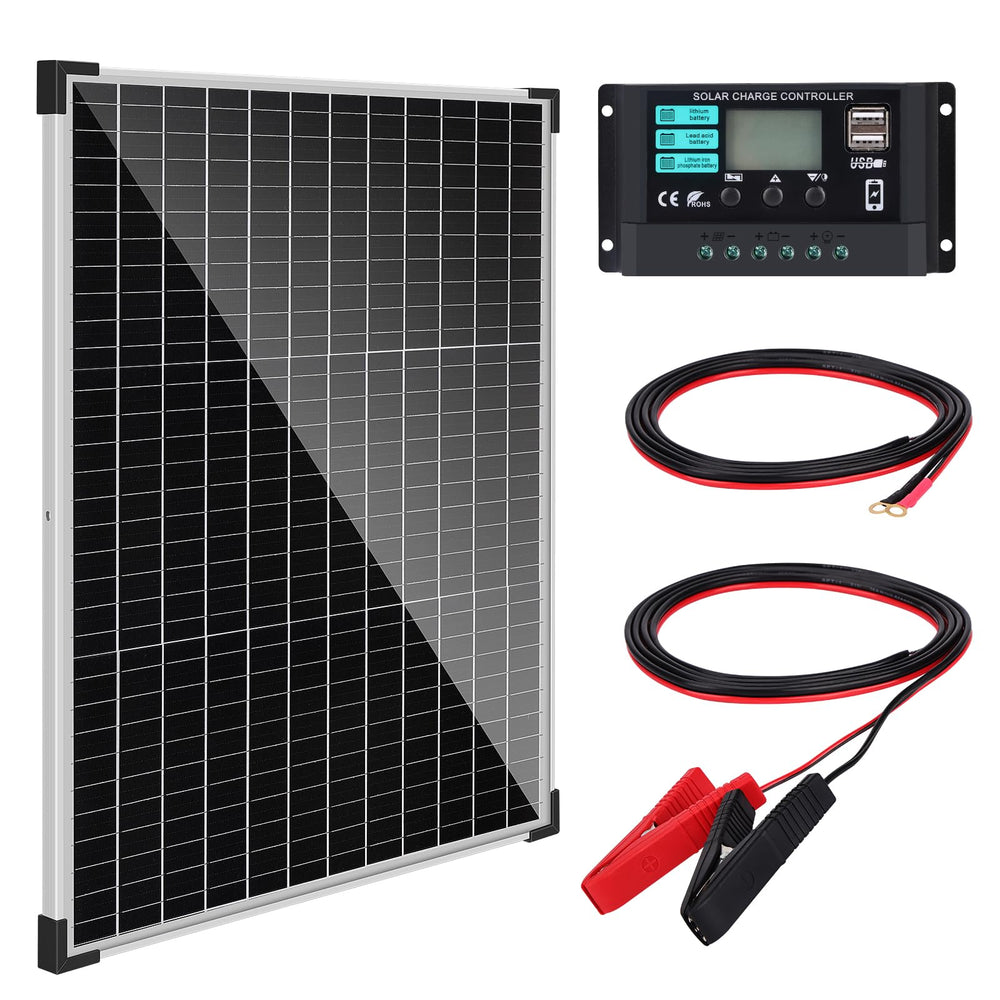 LEPITERY front panel view showing compact 50W design and durable frame benefits
