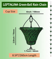 LEPTALINA adapter and top mount detail showing easy gutter attachment for fast install