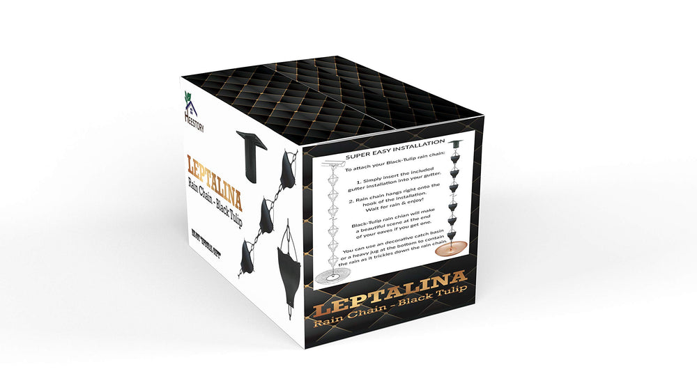 LEPTALINA gutter installer attached to opening for easy secure mounting