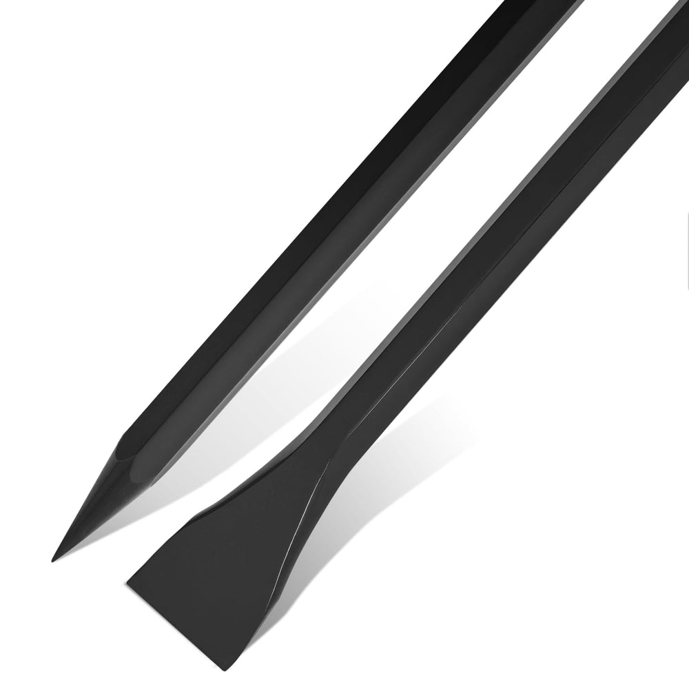 Leriton front view of 60-inch digging bar showing full length and ends for durable work