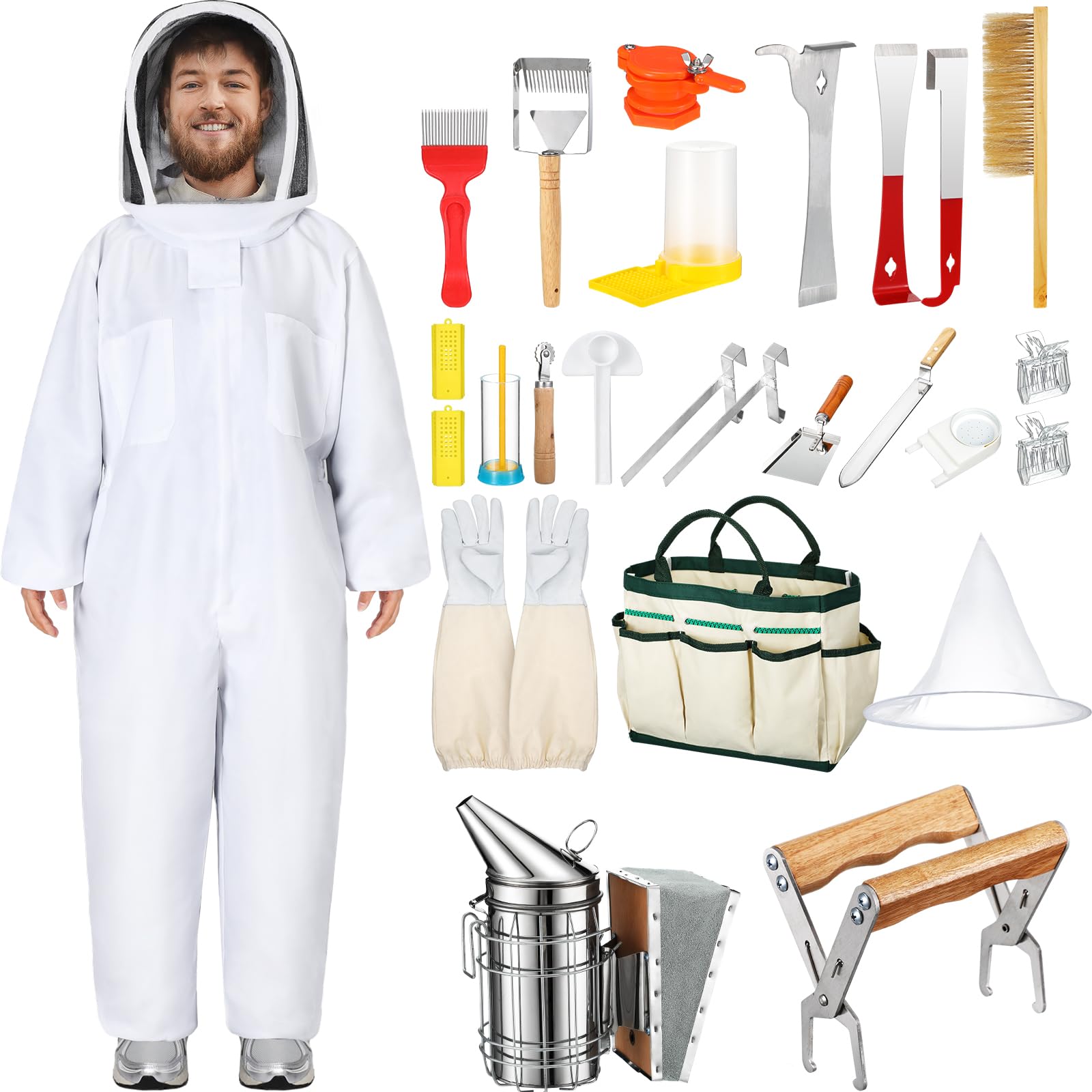Leriton full kit layout showing all 30 parts and clear organization benefits