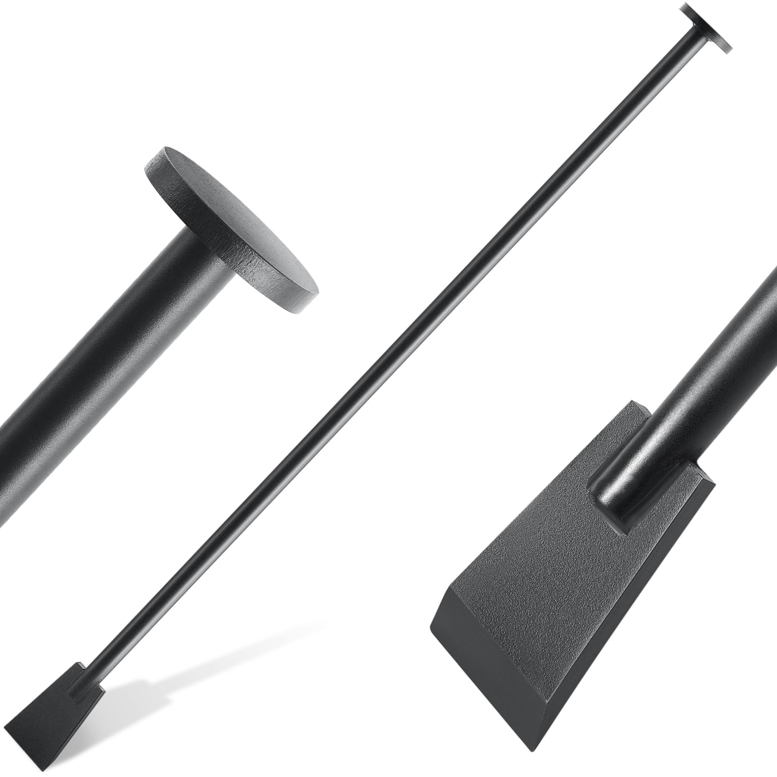 Leriton front view of 48-inch spud bar showing full-length strength and leverage