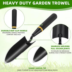 Leritón resin rubberized handle close-up demonstrating comfortable anti-slip grip for longer work