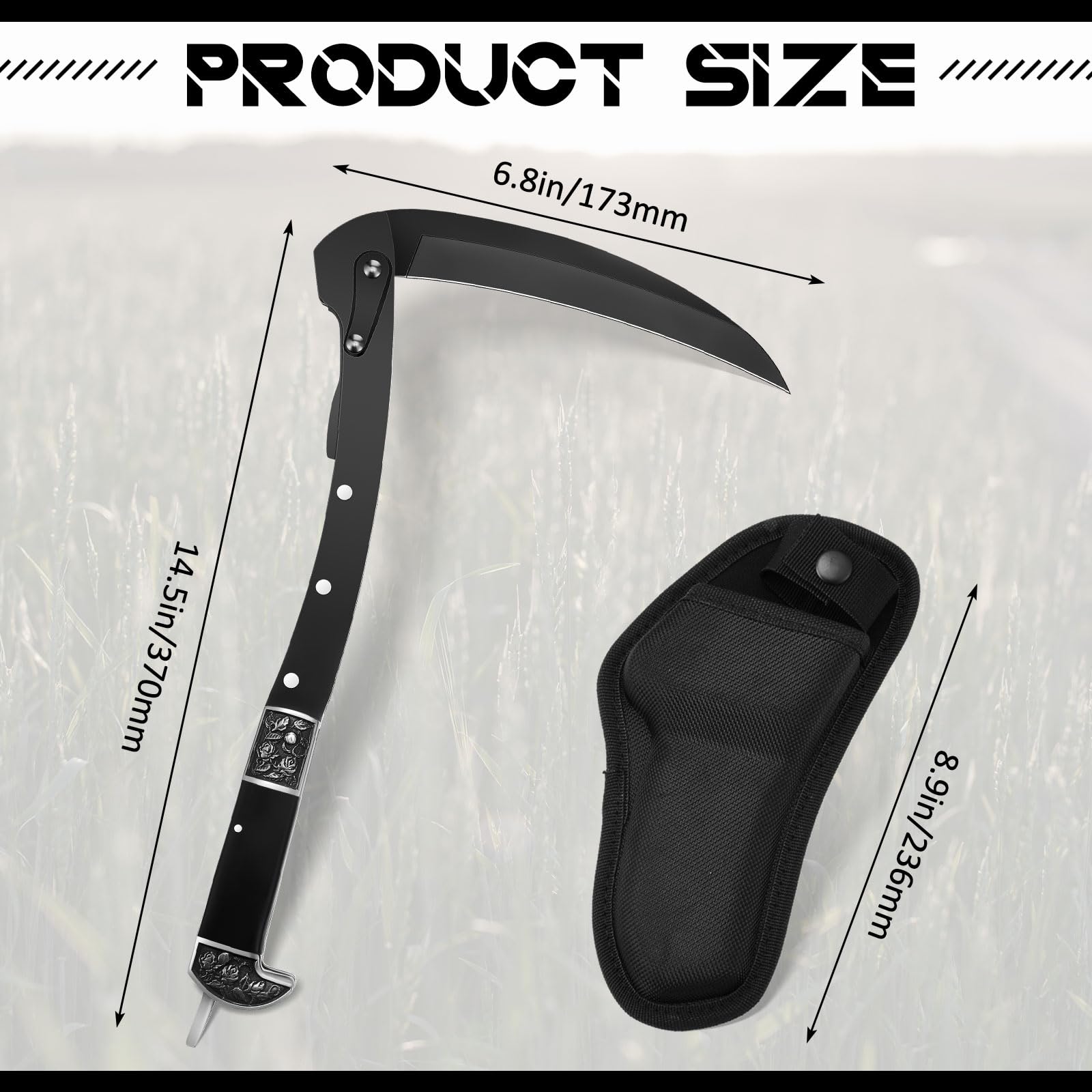 Leriton open blade side profile highlighting cutting edge performance
