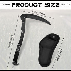 Leriton open blade side profile highlighting cutting edge performance