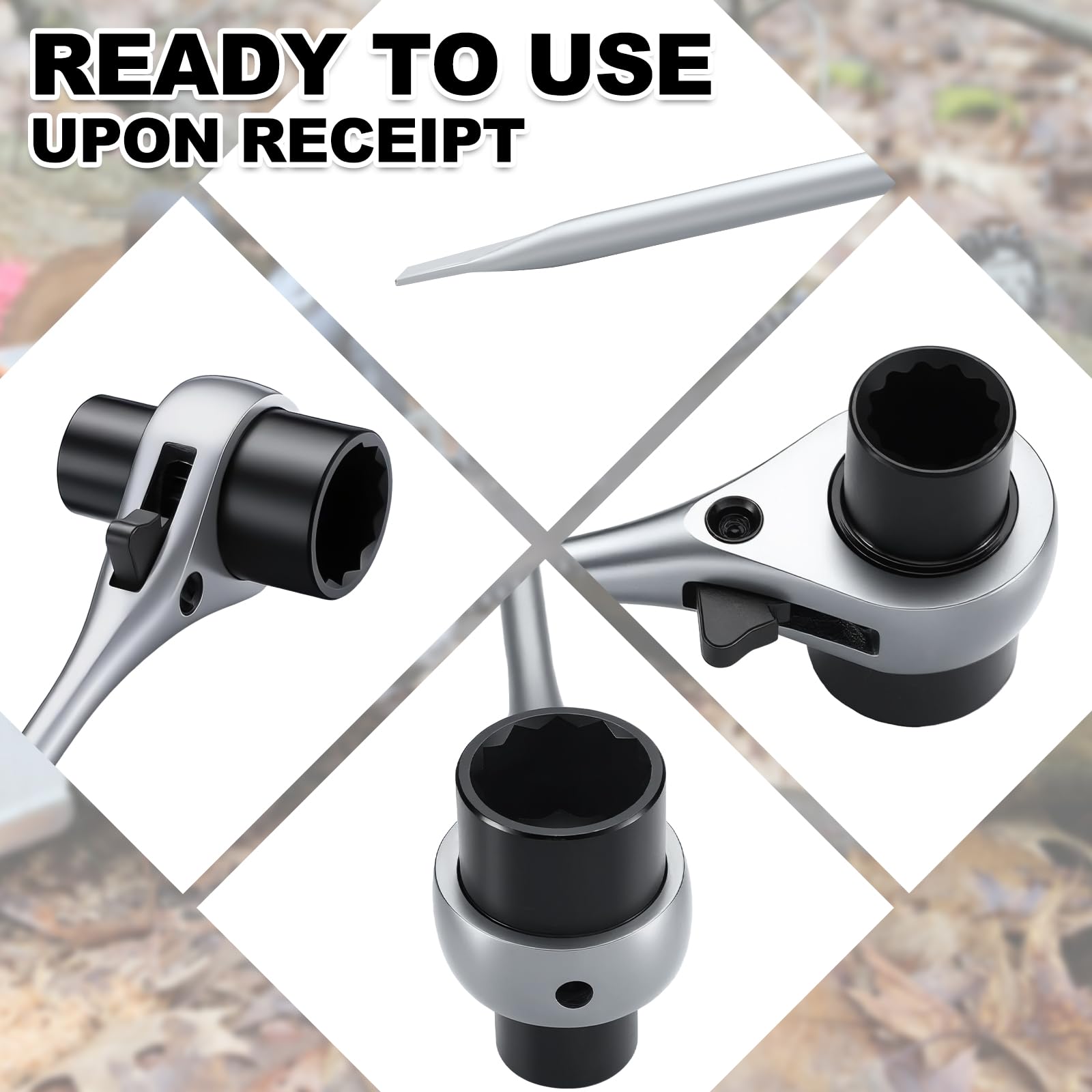 Leriton tight screwdriver tip detail showing slip-resistant fit and control