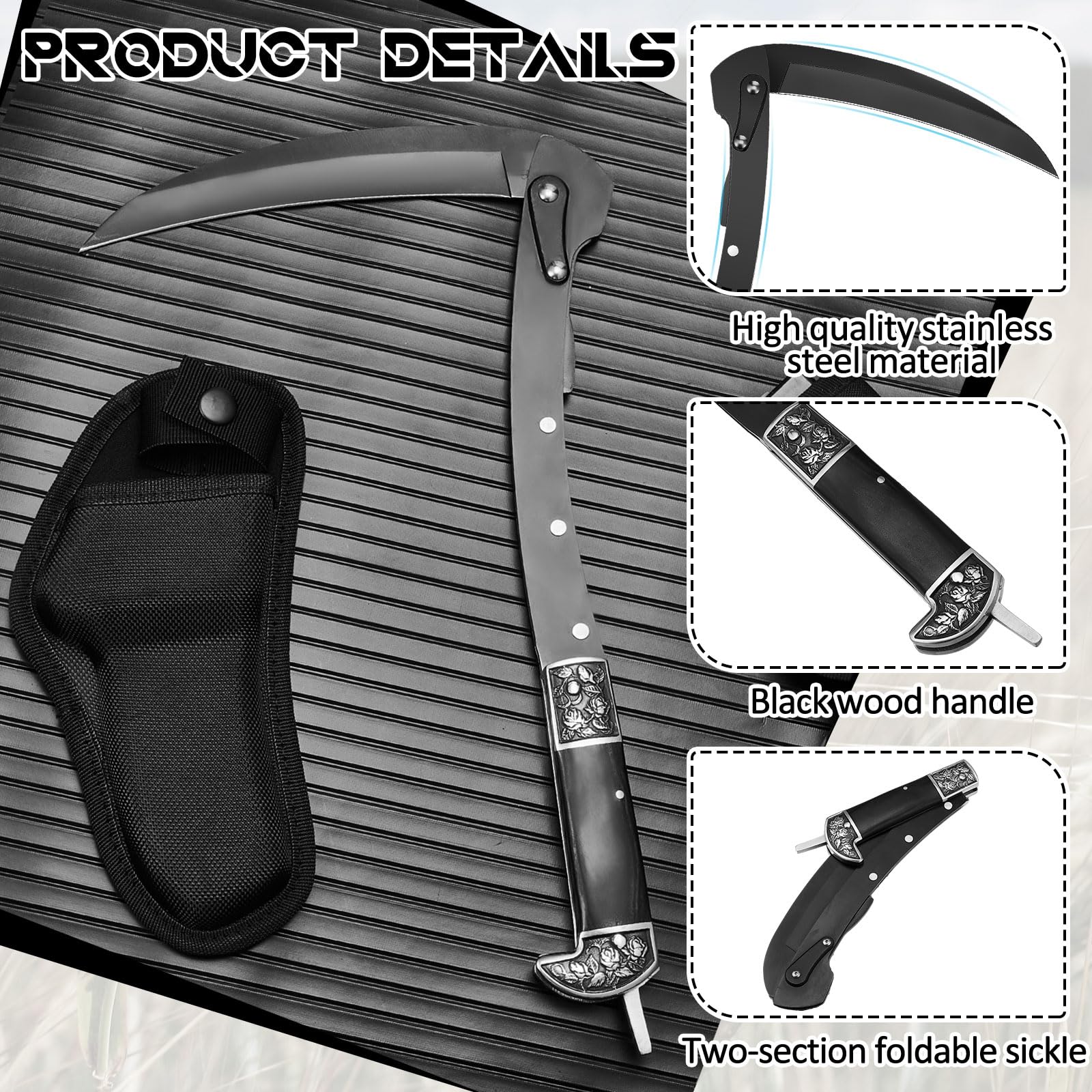 Leriton sheath and storage setup protecting blade during transit