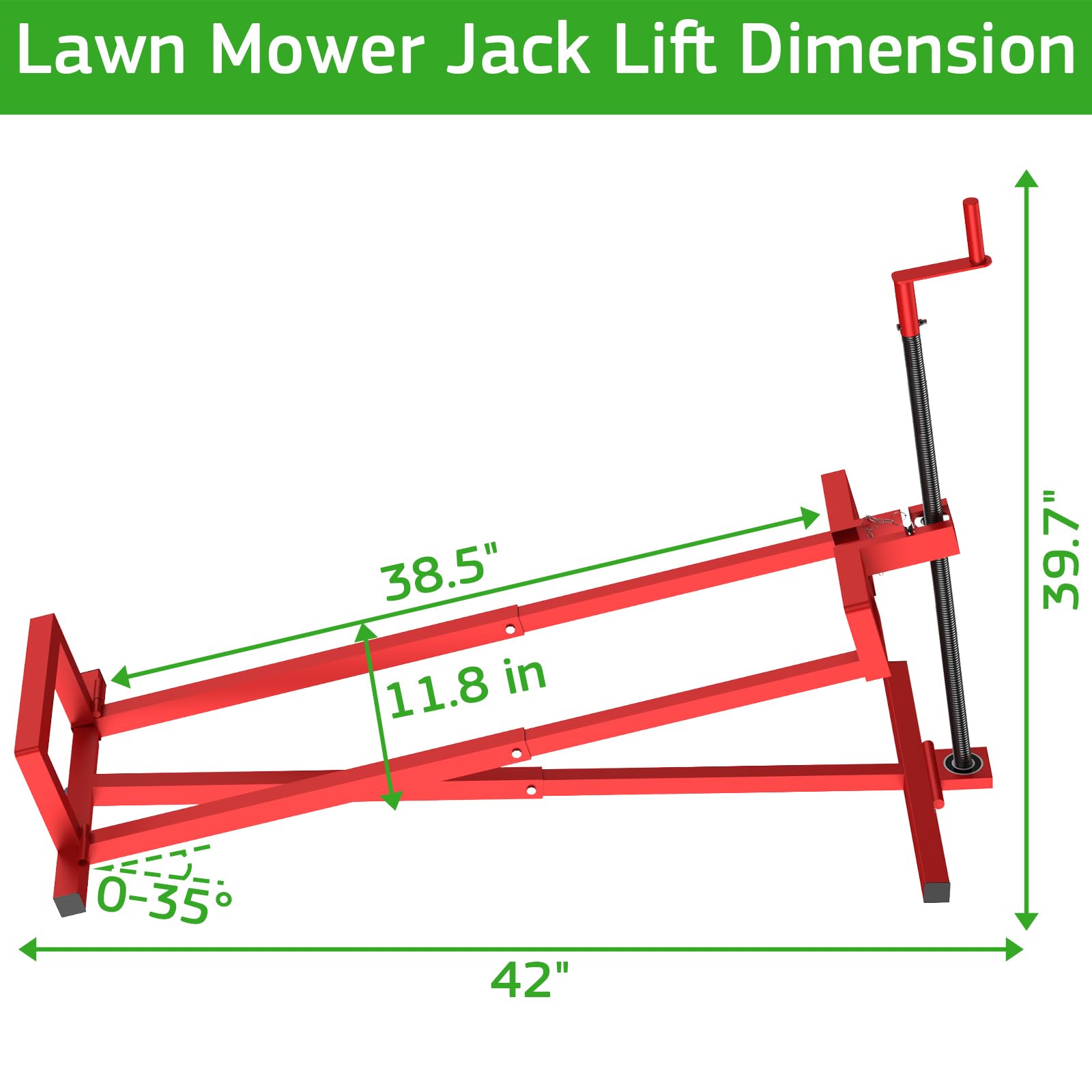LESANM side profile showing wide base and reinforced frame for added stability