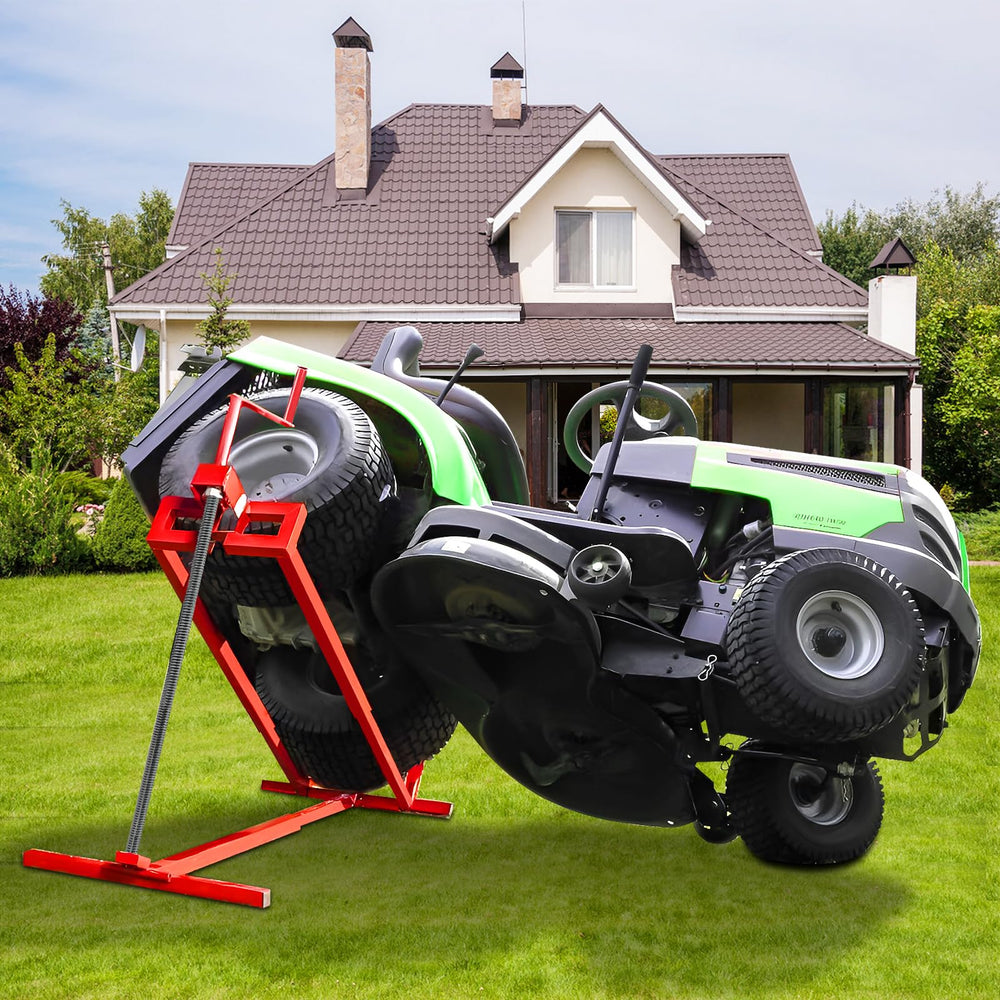 LESANM tilted platform detail demonstrating adjustable angle for underbody access