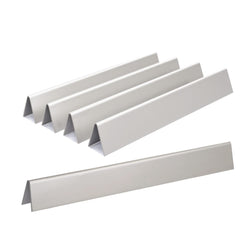 Leship front view of five 22.5" flavorizer bars showing neat replacement fit and durability