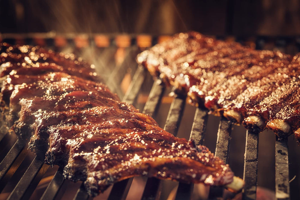 Leship grates in backyard grill lifestyle scene illustrating reliable performance and grilling joy