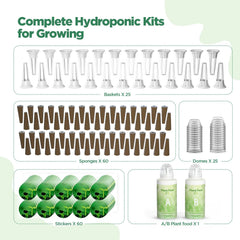 LETPOT close-up peat sponge texture highlighting absorbency and root support