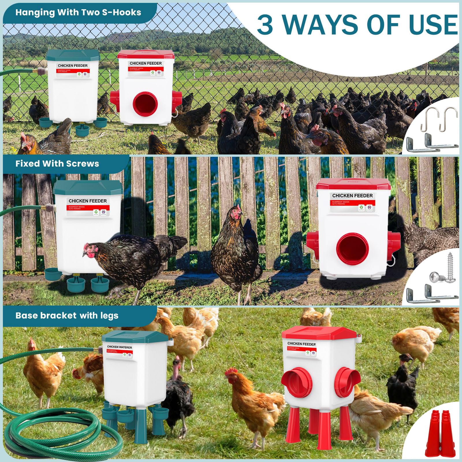 letsFix close-up of feeder baffle reducing feed waste