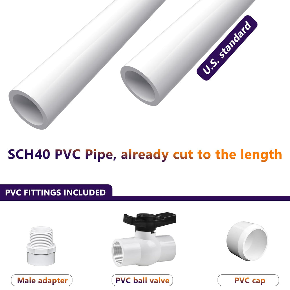 letsFix pipe and fitting held in hand showing compact scale and easy handling
