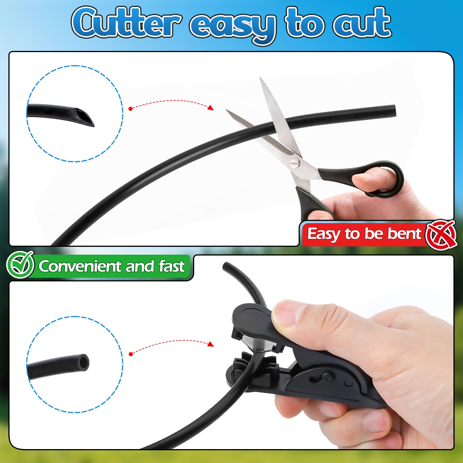 Lettry kit installed on an outdoor AC condenser lowering surface temperature efficiently