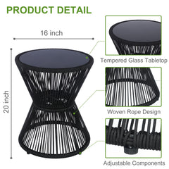 LEWIS&WAYNE tempered glass top reflecting light for easy-clean surface benefit