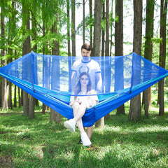 LFL front view packed hammock showing compact storage and easy transport