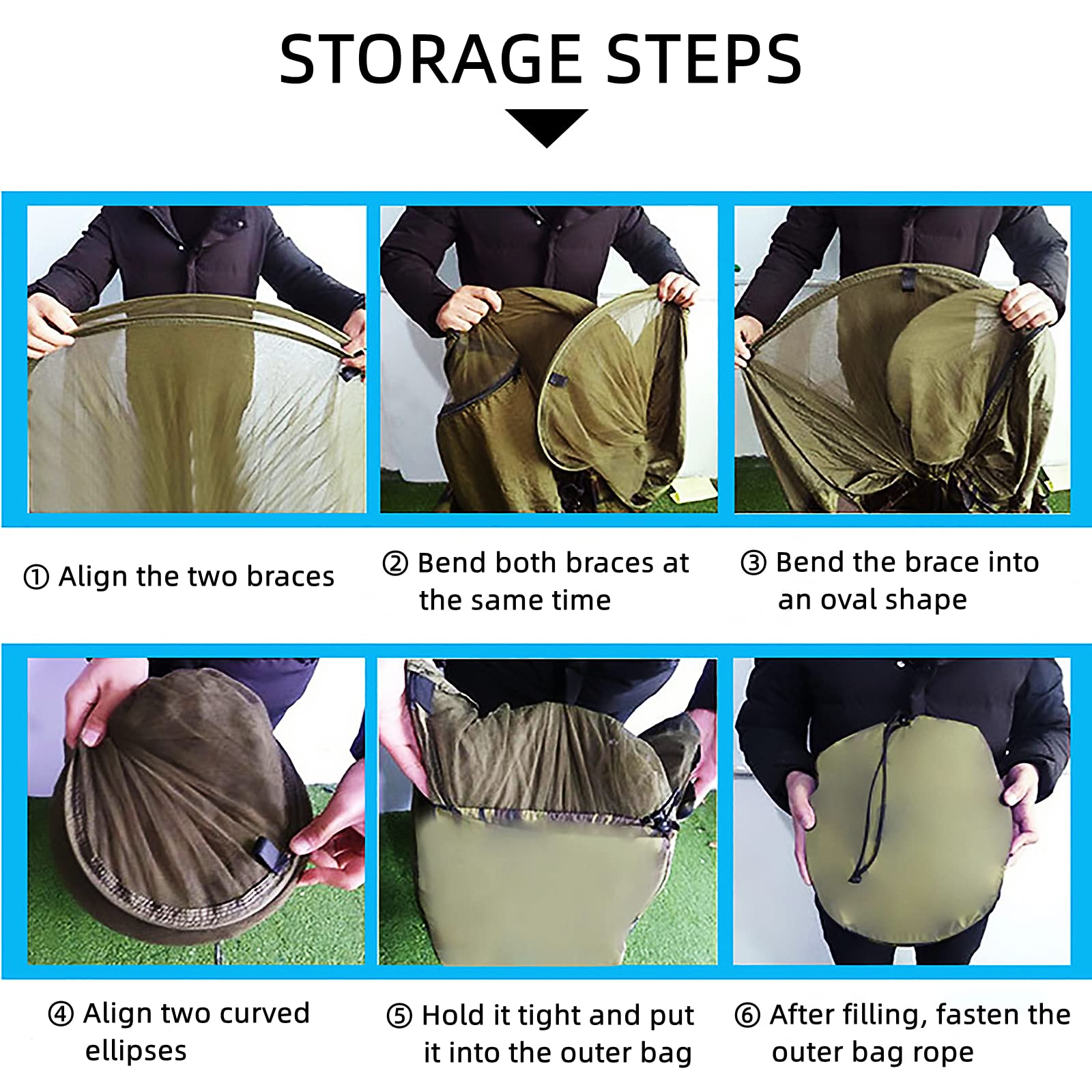 LFL hammock side pocket and two-way zipper adding storage convenience