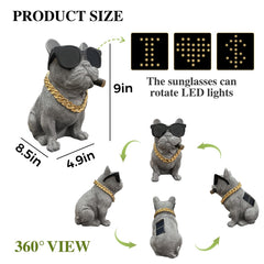 LFLKPY glowing mouth ornament close-up adding playful night light