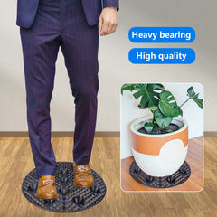 LFUTARI plant riser in living room protecting floor and enhancing display
