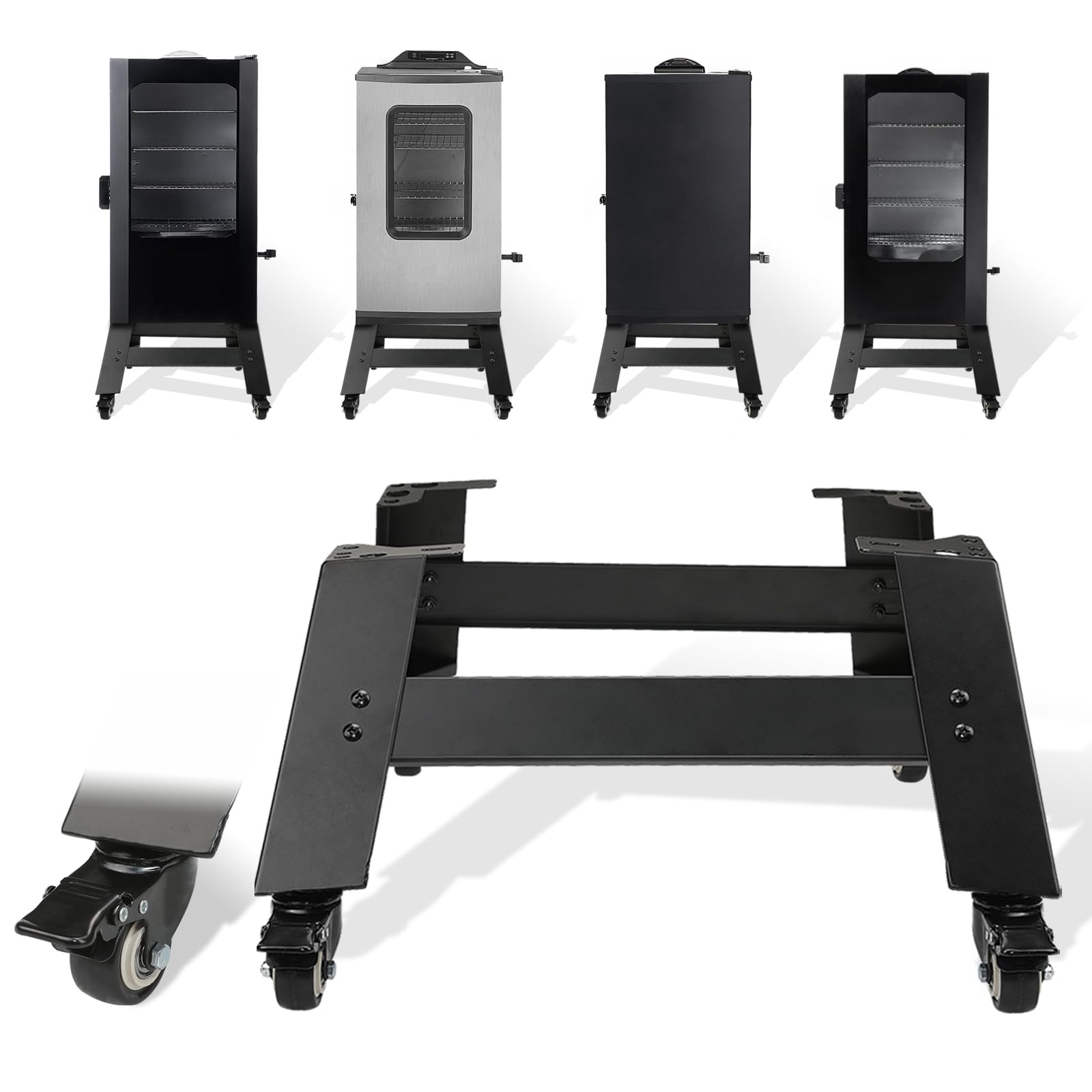 LGBWTUS stand front view showing stable base and improved access